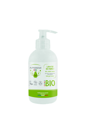 Gel lavant mains bio - Poire - Enfants - 250 ml