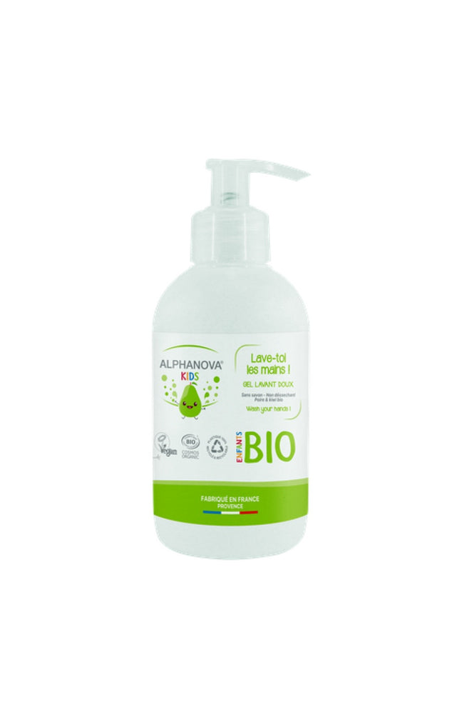Gel lavant mains bio - Poire - Enfants - 250 ml
