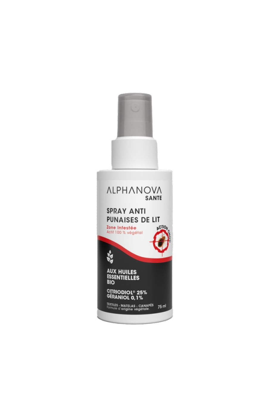 Spray anti-punaises de lit - 75 ml