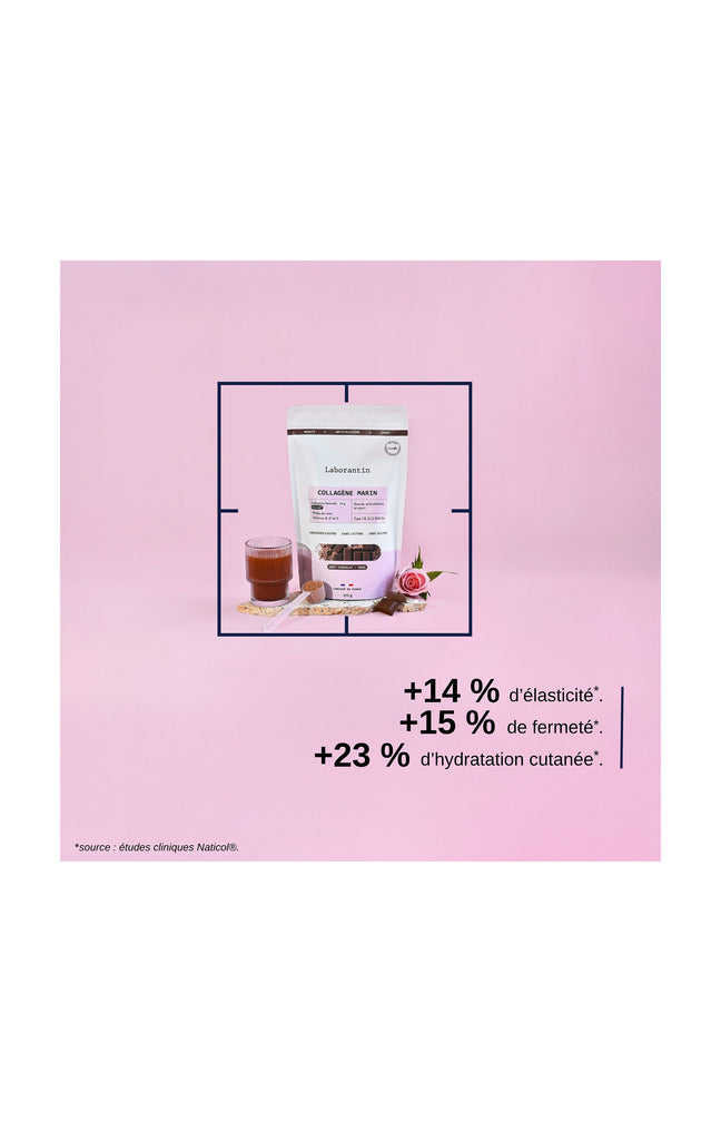 Collagène en poudre - Goût Chocolat - 375 g