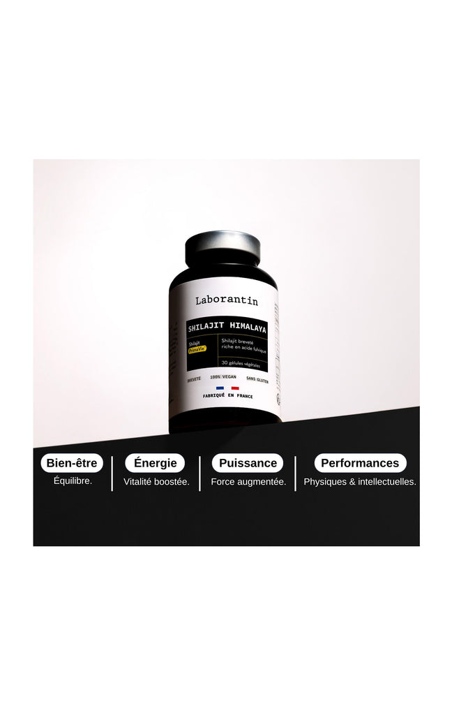 Shilajit Himalaya - Energie - 1 mois