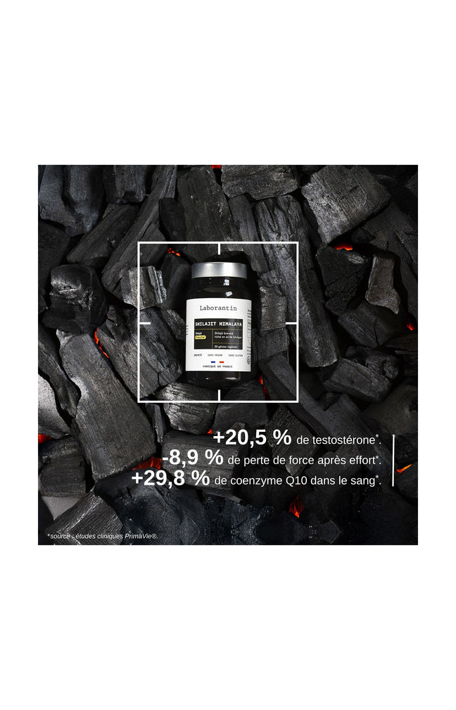 Shilajit Himalaya - Energie - 1 mois