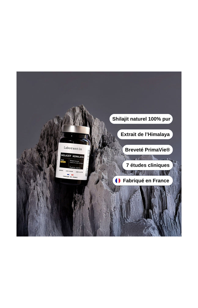 Shilajit Himalaya - Energie - 1 mois
