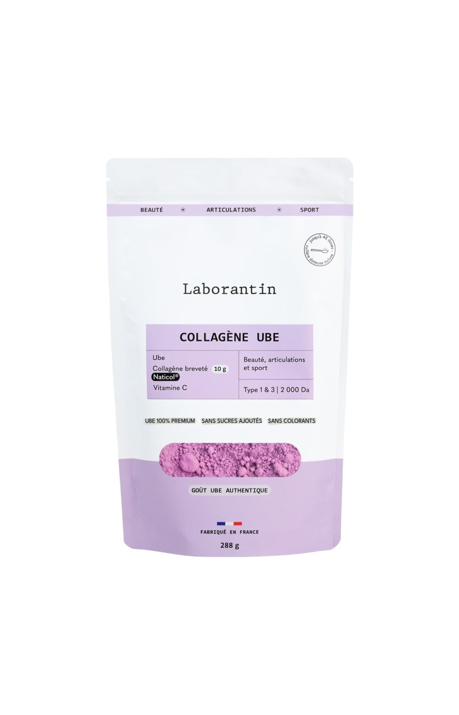 Collagène Ube en poudre - 288 g