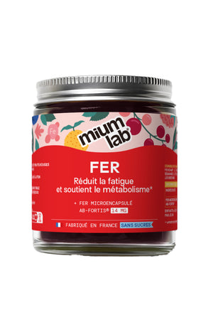 Gummies fer - Fatigue & immunité - Fruits rouges & yuzu - Sans sucres - 21 jours