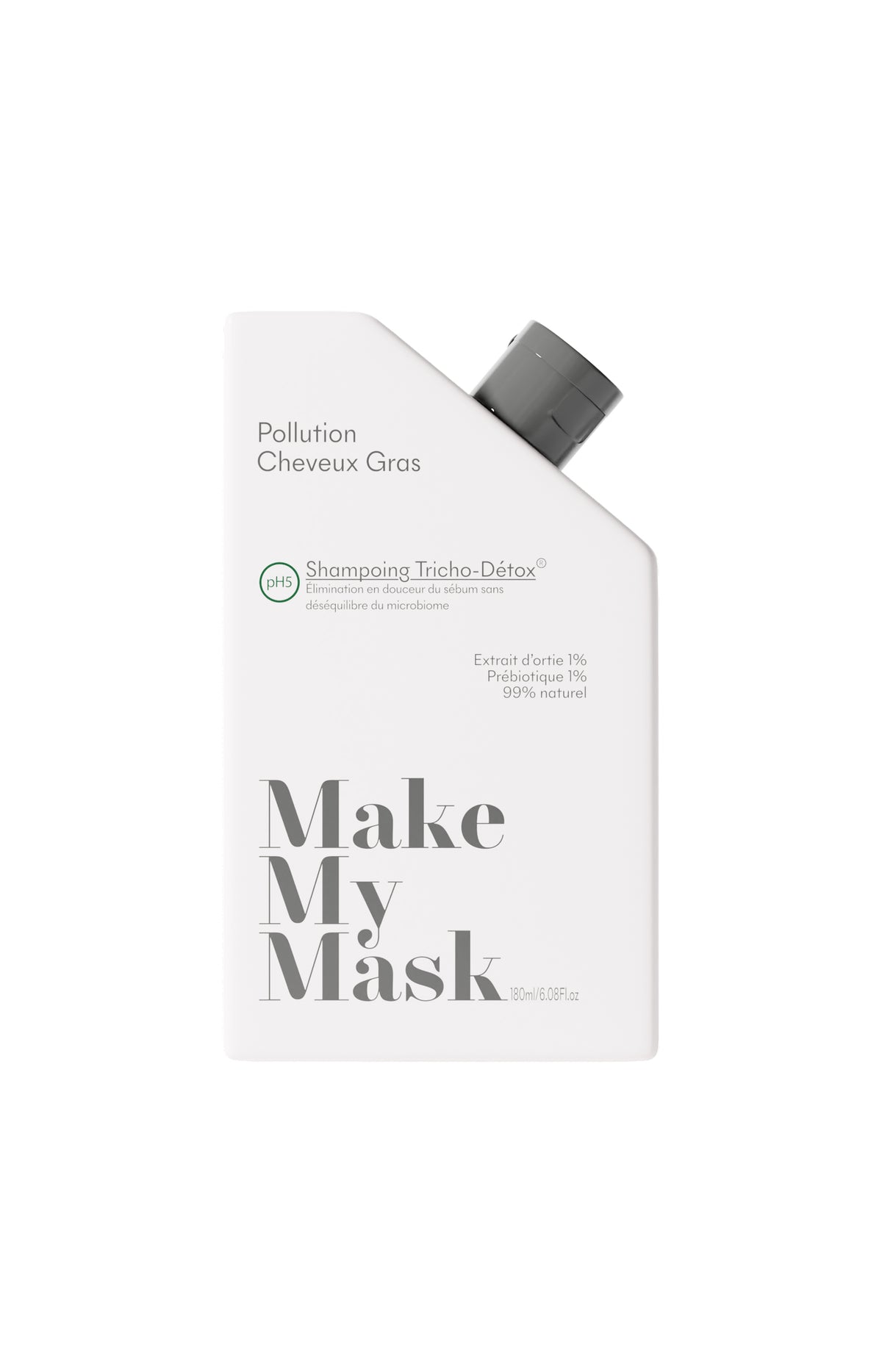 Shampoing cheveux gras – Tricho-détox pH5