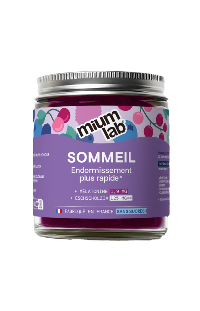 Gummies sommeil - Mûre & myrtille - Sans sucres - 21 jours