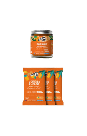Cure gummies énergie - Ananas - Sans sucres - 3 mois