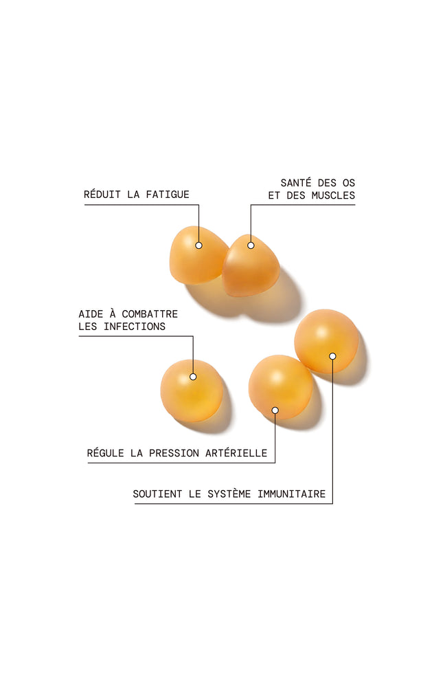 Cure gummies vitamine D - Mangue - Sans sucres - 2 mois