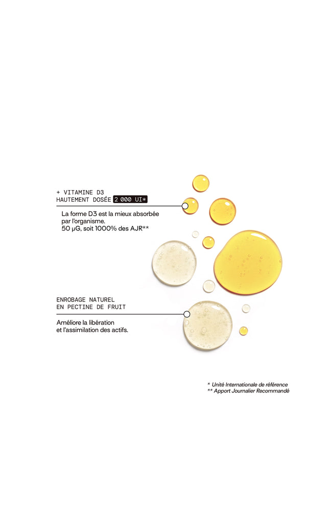 Cure gummies vitamine D - Mangue - Sans sucres - 2 mois