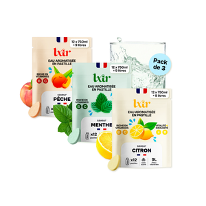 Coffret - Citron Pêche Menthe