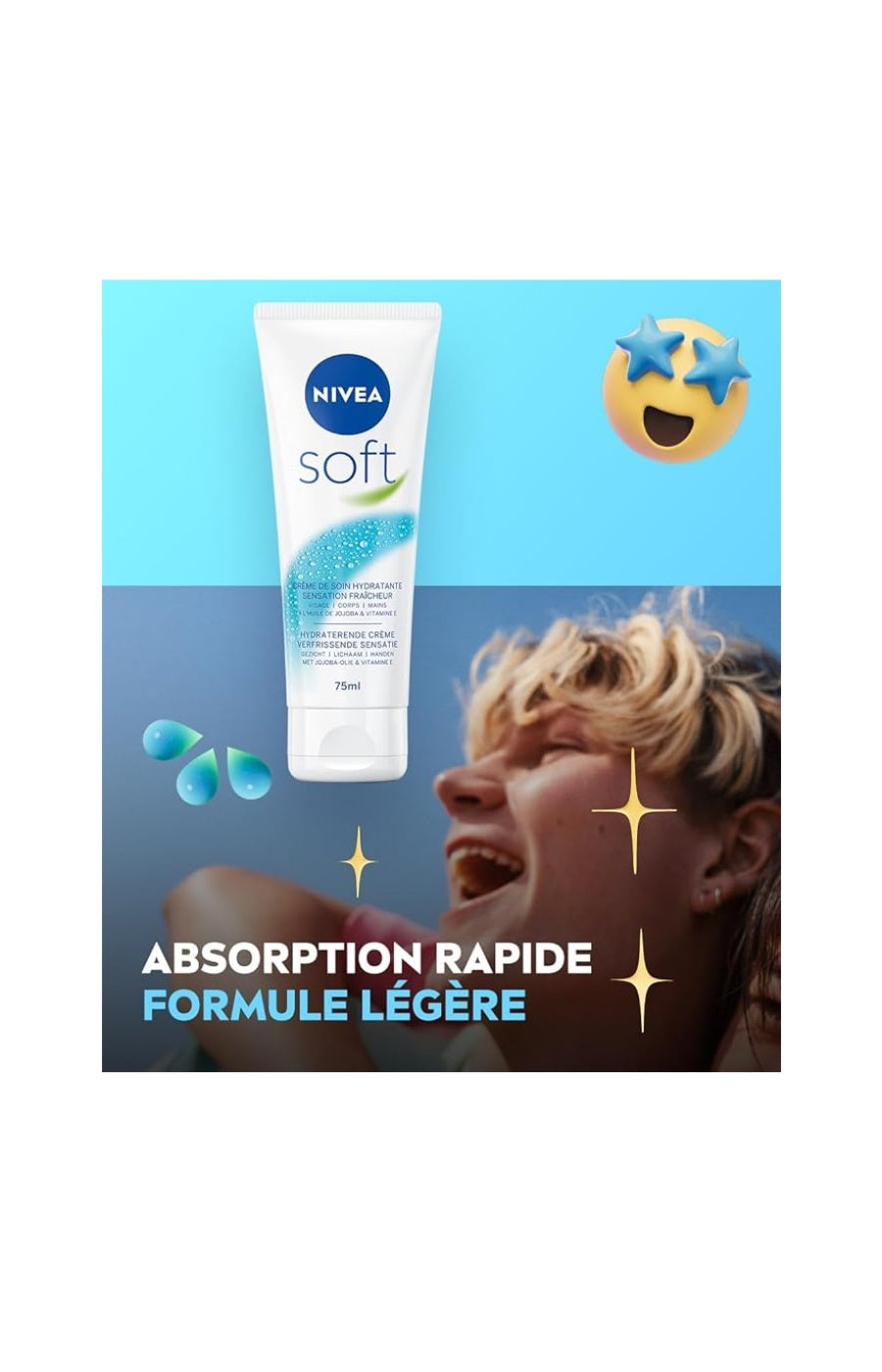2 crèmes hydratantes - 75 ml