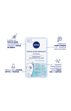 Patchs Purifiants Visage - Acide citrique