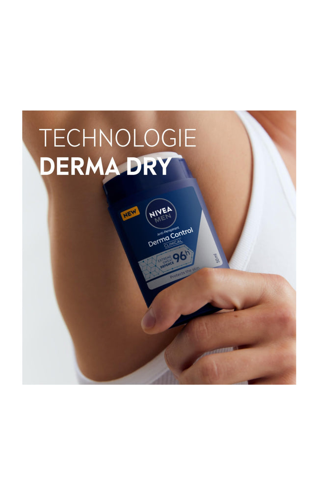 Déodorant bille anti-transpirant - Dry Control 96H - Nivea Men