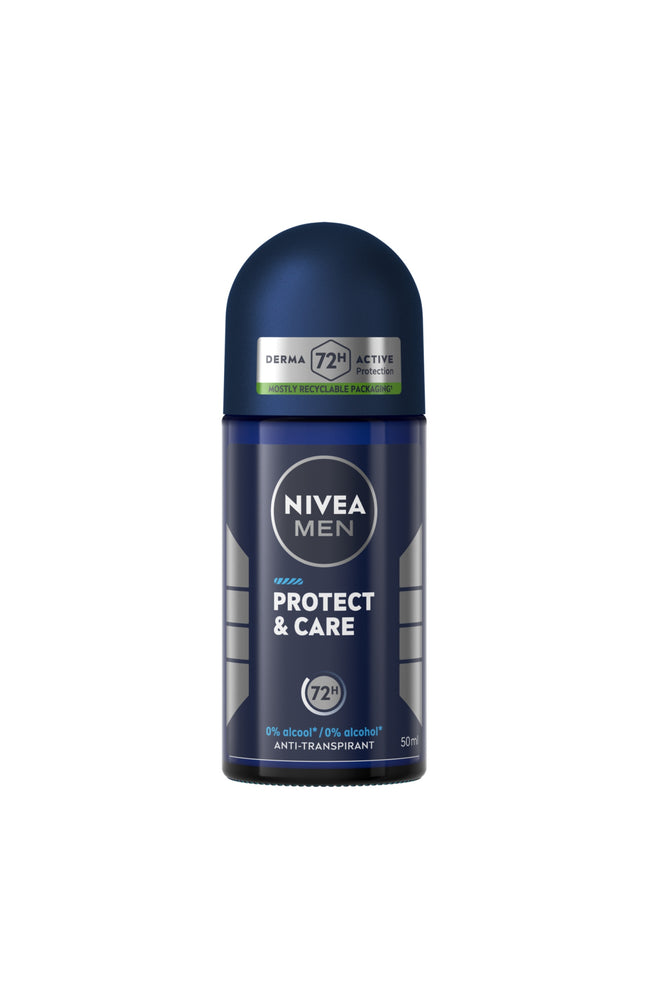 2 déodorants bille 72 h - Protect & Care - Homme - 50 ml