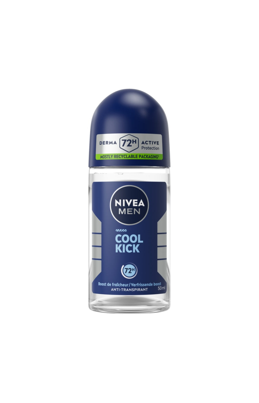 2 déodorants bille 72 h - Cool Kick - Homme - 50 ml