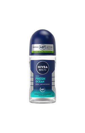 2 déodorants bille 48 h - Fresh Ocean - Homme - 50 ml