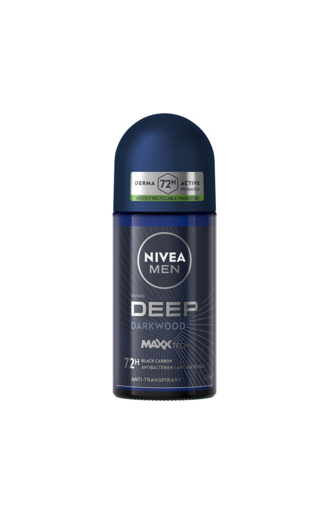 2 déodorants bille 72 h - Deep - Homme - 50 ml