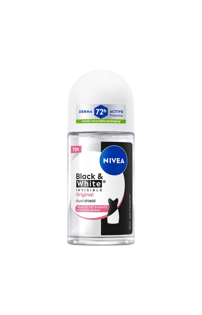 2 déodorants bille anti-transpirants - Black & White Original 72 h - 50 ml
