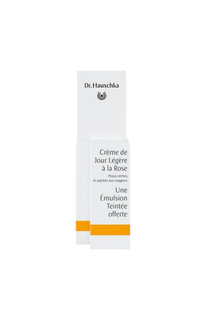 Crème de jour légère à la rose & émulsion teintée