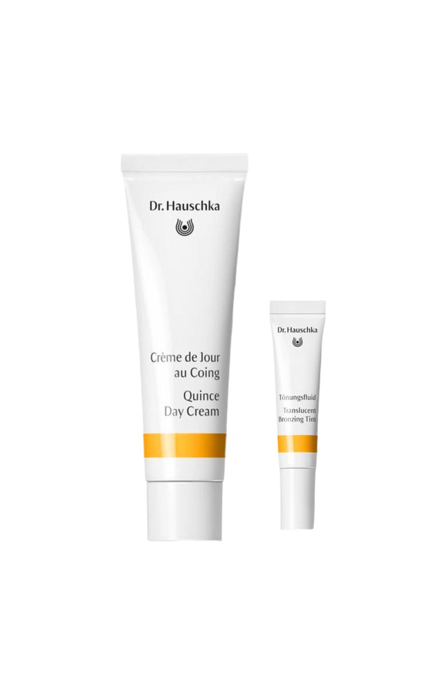 Crème de jour au coing & émulsion teintée