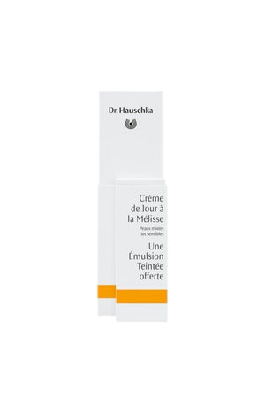Crème de jour à la mélisse & émulsion teintée