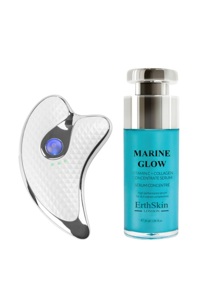 Gua sha & sérum vitamine C