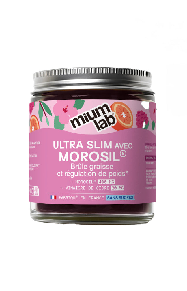 Cure minceur utra slim morosil - Framboise & Hibiscus - Sans sucres - 1 mois
