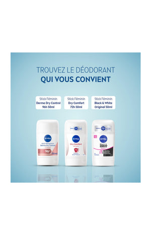 2 déodorants stick 72 h - Dry Comfort - 50 ml