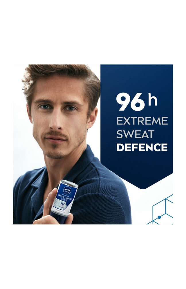 2 déodorants bille 96 h - Derma Control - Homme - 50 ml