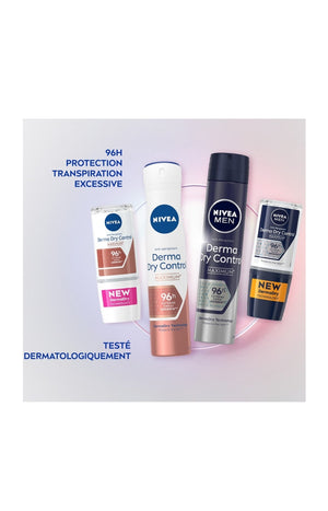 Déodorant bille 96h - Derma Control - Homme - 50 ml