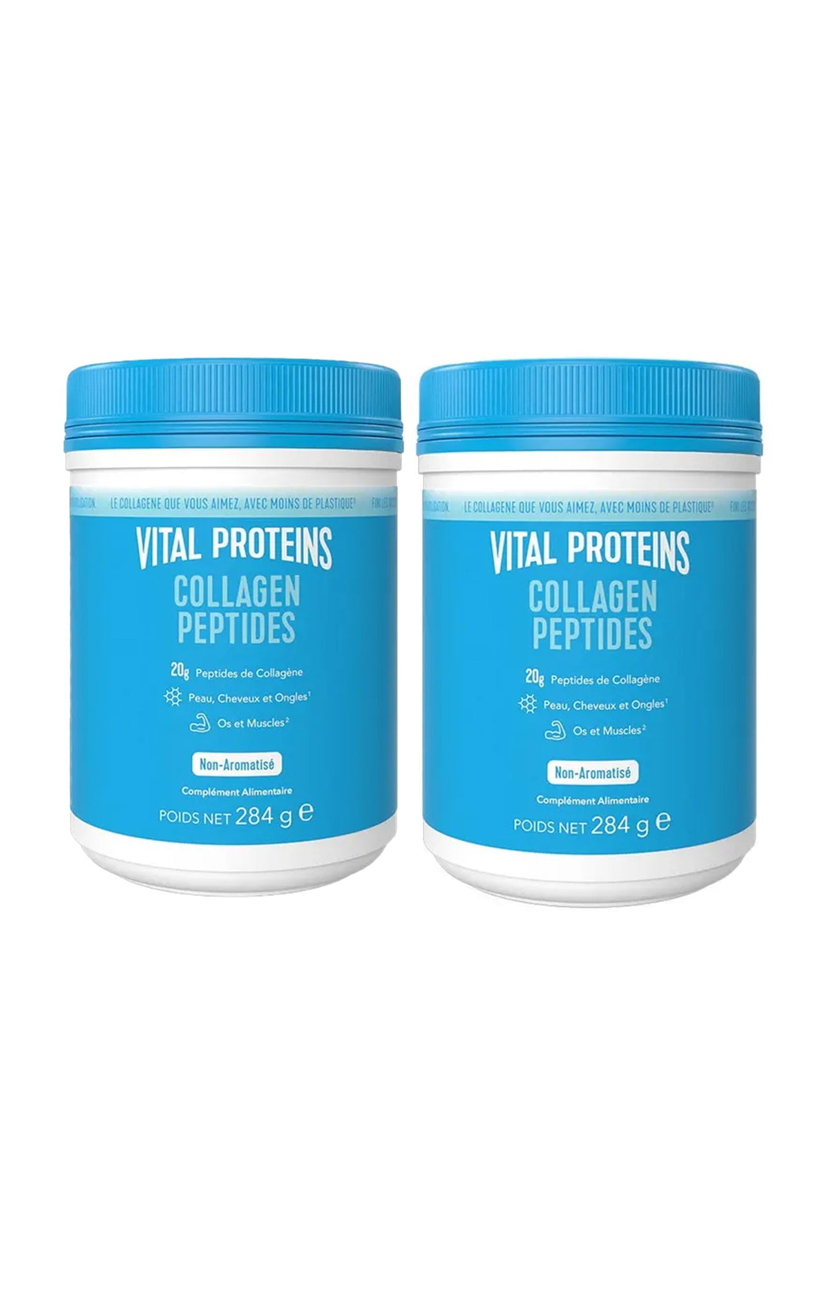 Lot de collagène peptides - 284 g - 2 produits