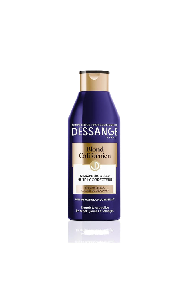 2 shampoings bleu nutri-correcteurs - Blond Californien - 280 ml
