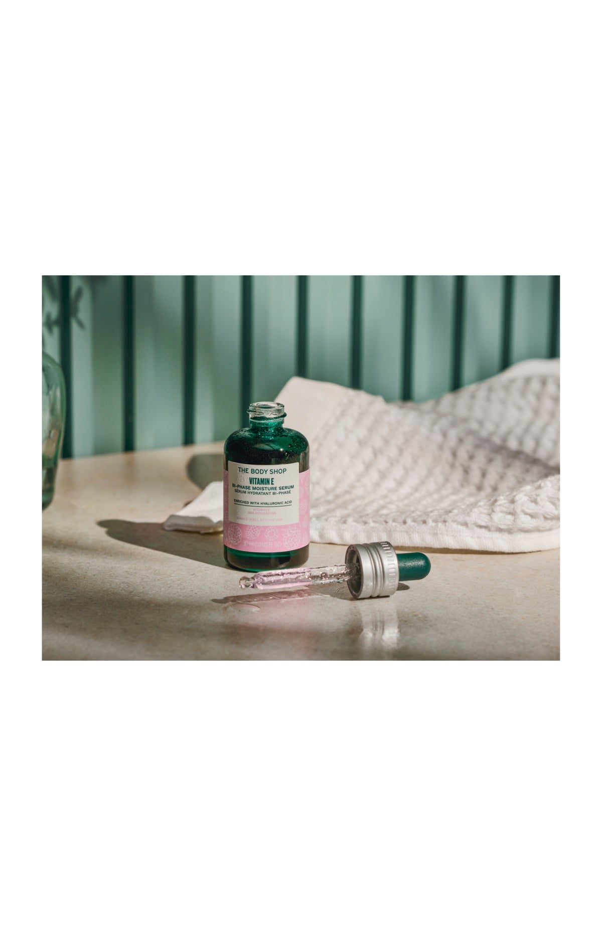 Sérum hydratant biphasé - Acide hyaluronique - Visage