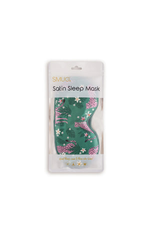 Masque de sommeil - Satin - Guépard