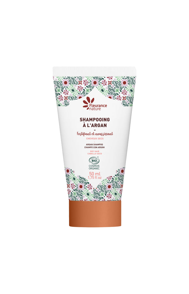 Shampoing bio fortifiant & nourrissant - Huile d'argan - Cheveux secs & abîmés