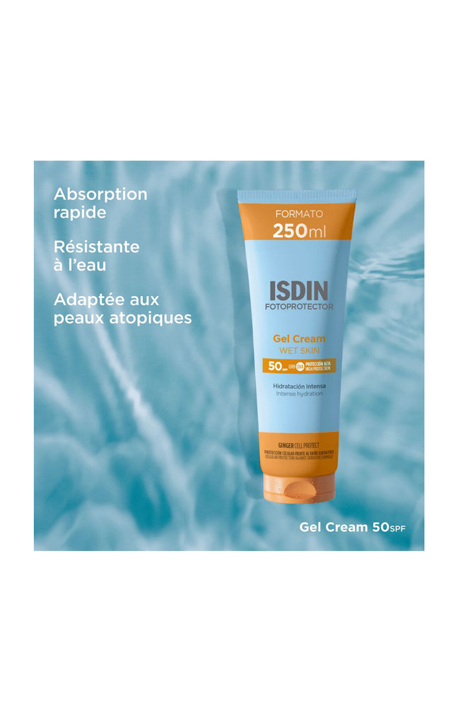 Gel-crème solaire SPF 50 - Gel Cream - Corps - 250 ml
