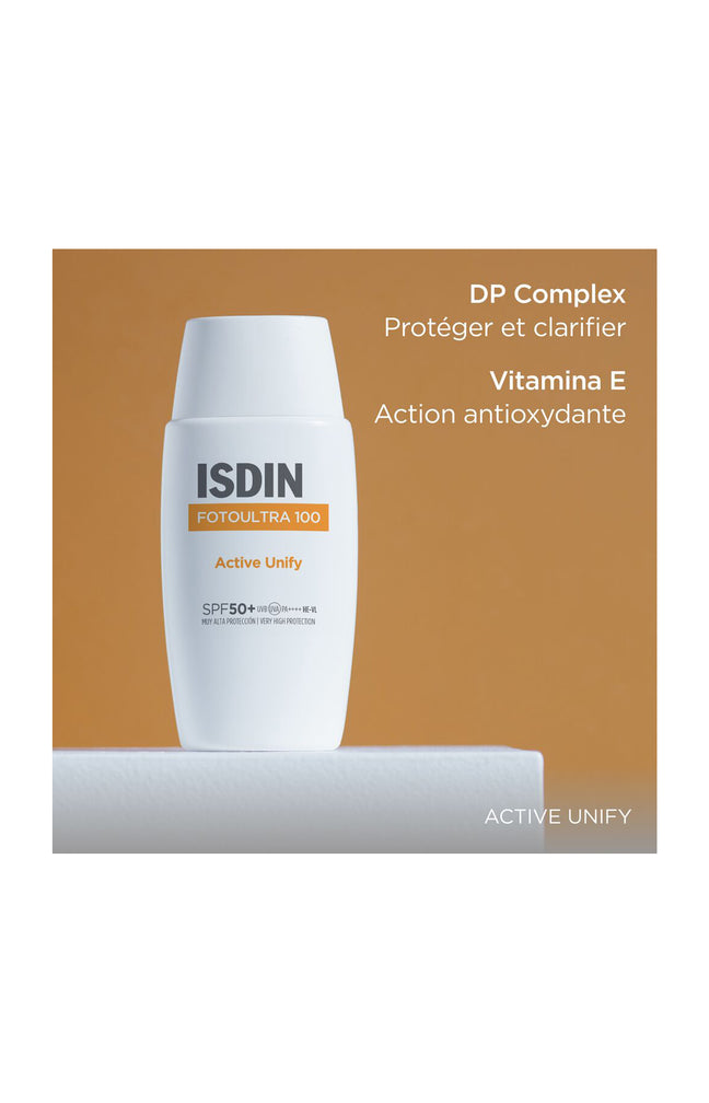 Fluide solaire teinté SPF 50 - Active Unify Color - 50 ml