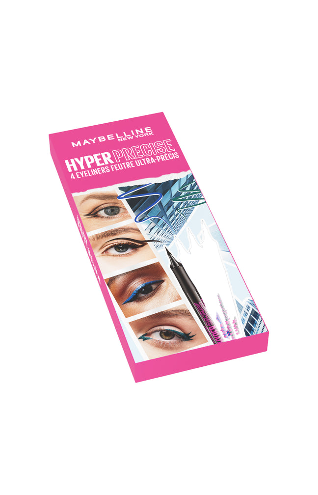 Coffret de 4 eyeliners feutre - Hyper Precise