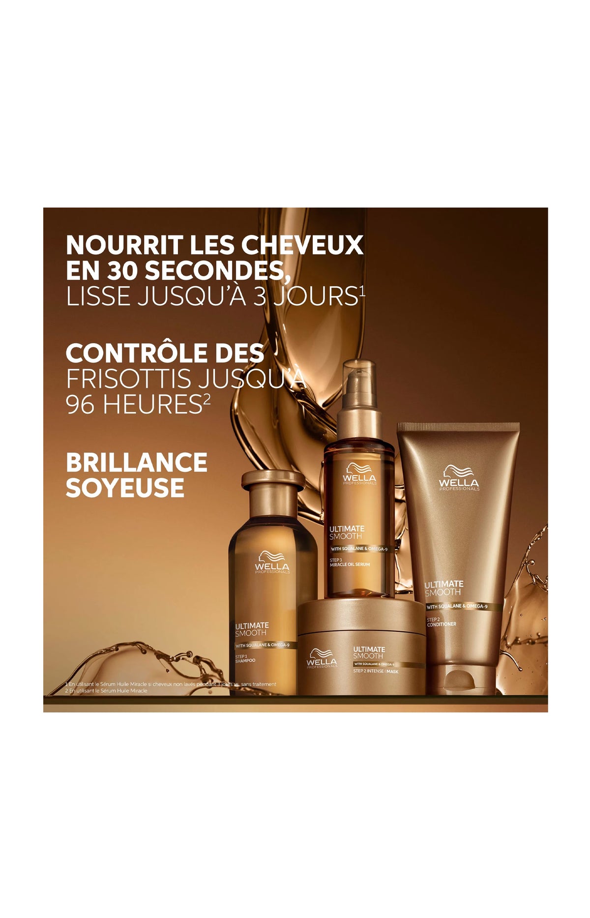 Shampoing nourrissant - Ultimate Smooth - 50 ml