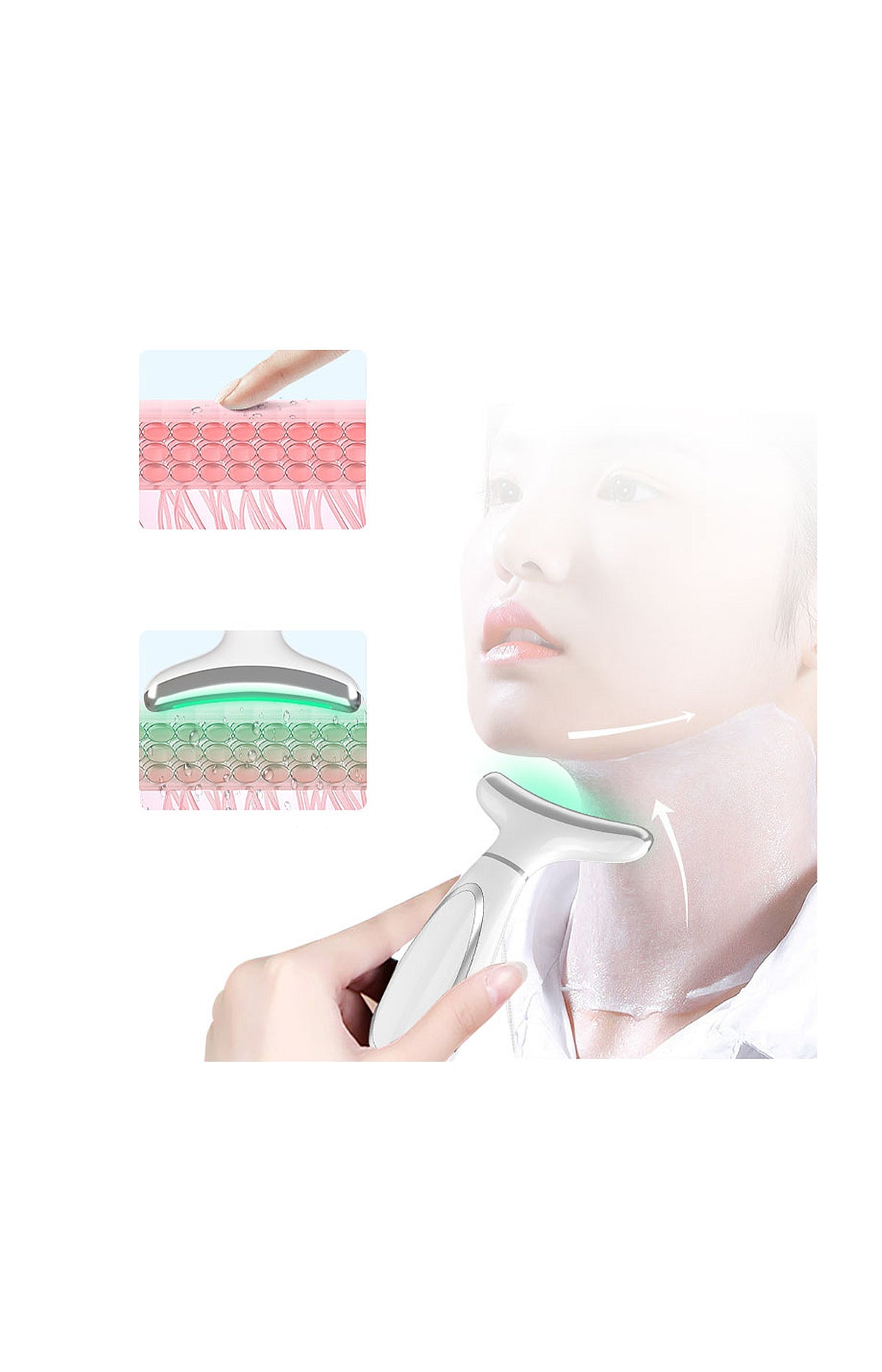 Appareil beauté 6-en-1 - Visage - Blanc