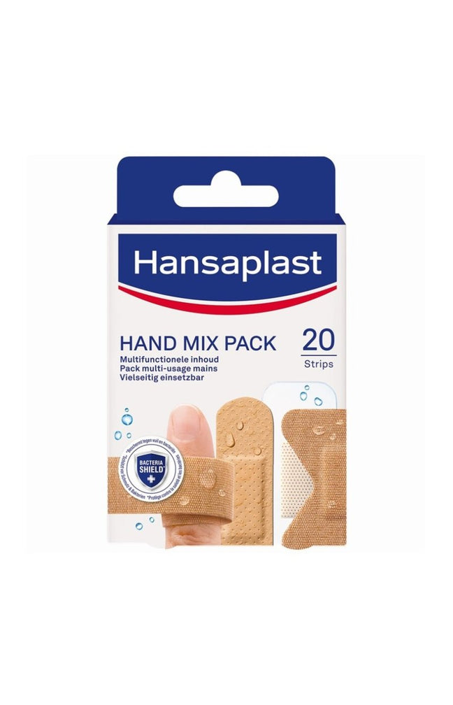 Pansements multiusage spécial mains - Waterproof - 20 unités
