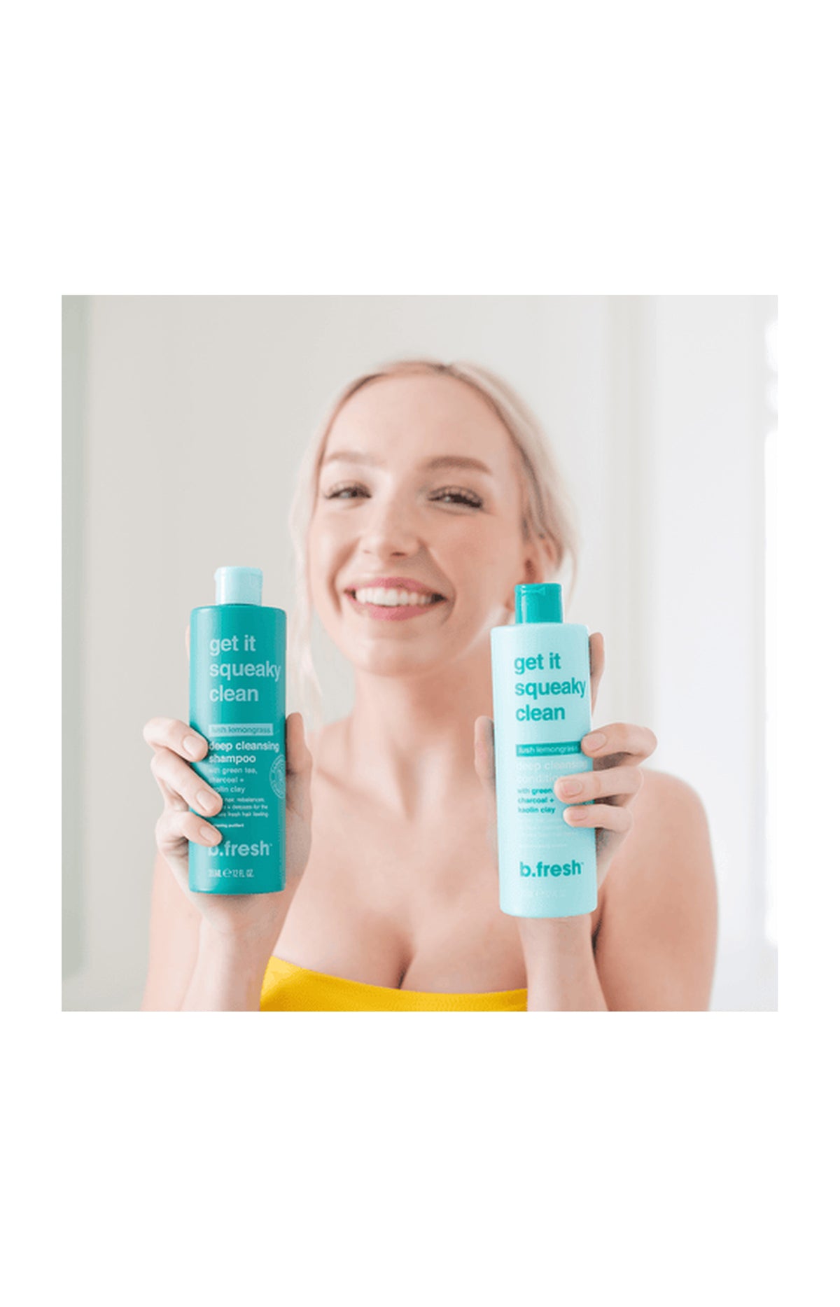 Après-shampoing detox - Thé vert & charbon - 355 ml