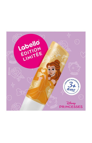 2 baumes à lèvres - Labello - Disney Princesse - Vanille - Belle - 4,8 g