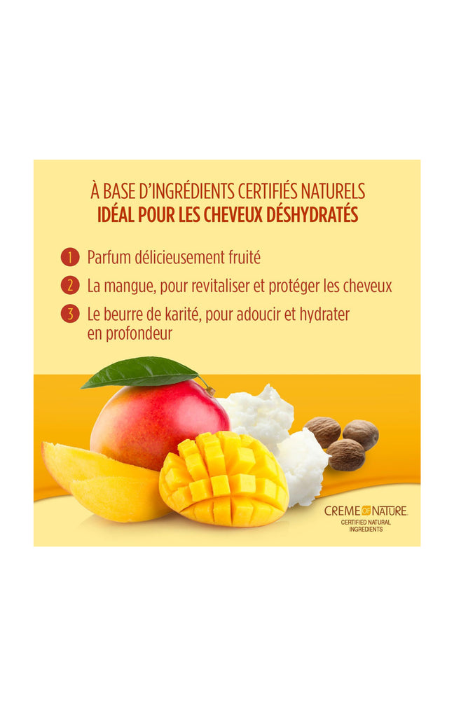 Après-shampoing ultra nourrissant - Mangue & Karité - Cheveux déshydratés - 350 ml