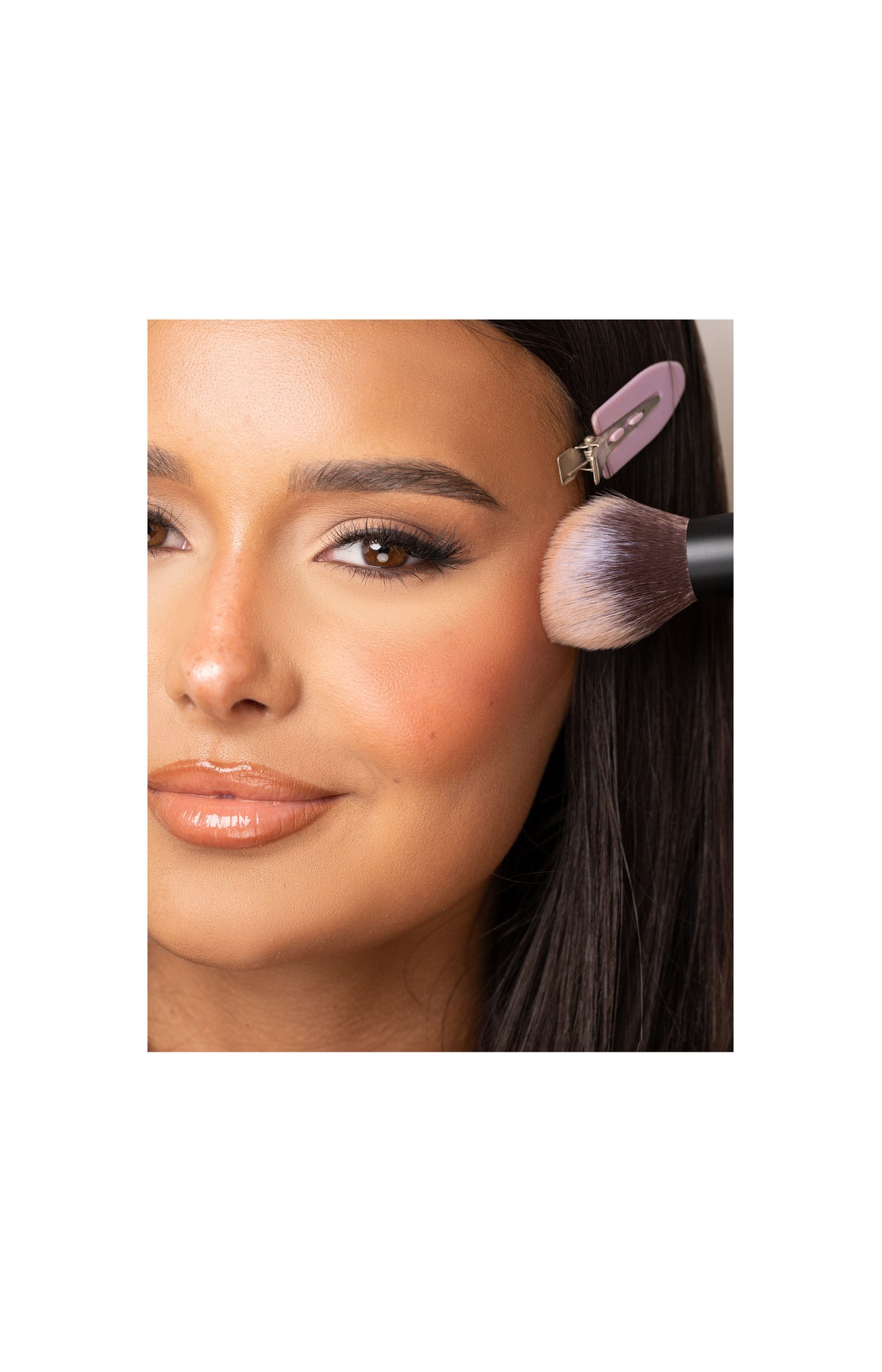 Coffret pinceaux & éponge - Visage & yeux - 9 produits