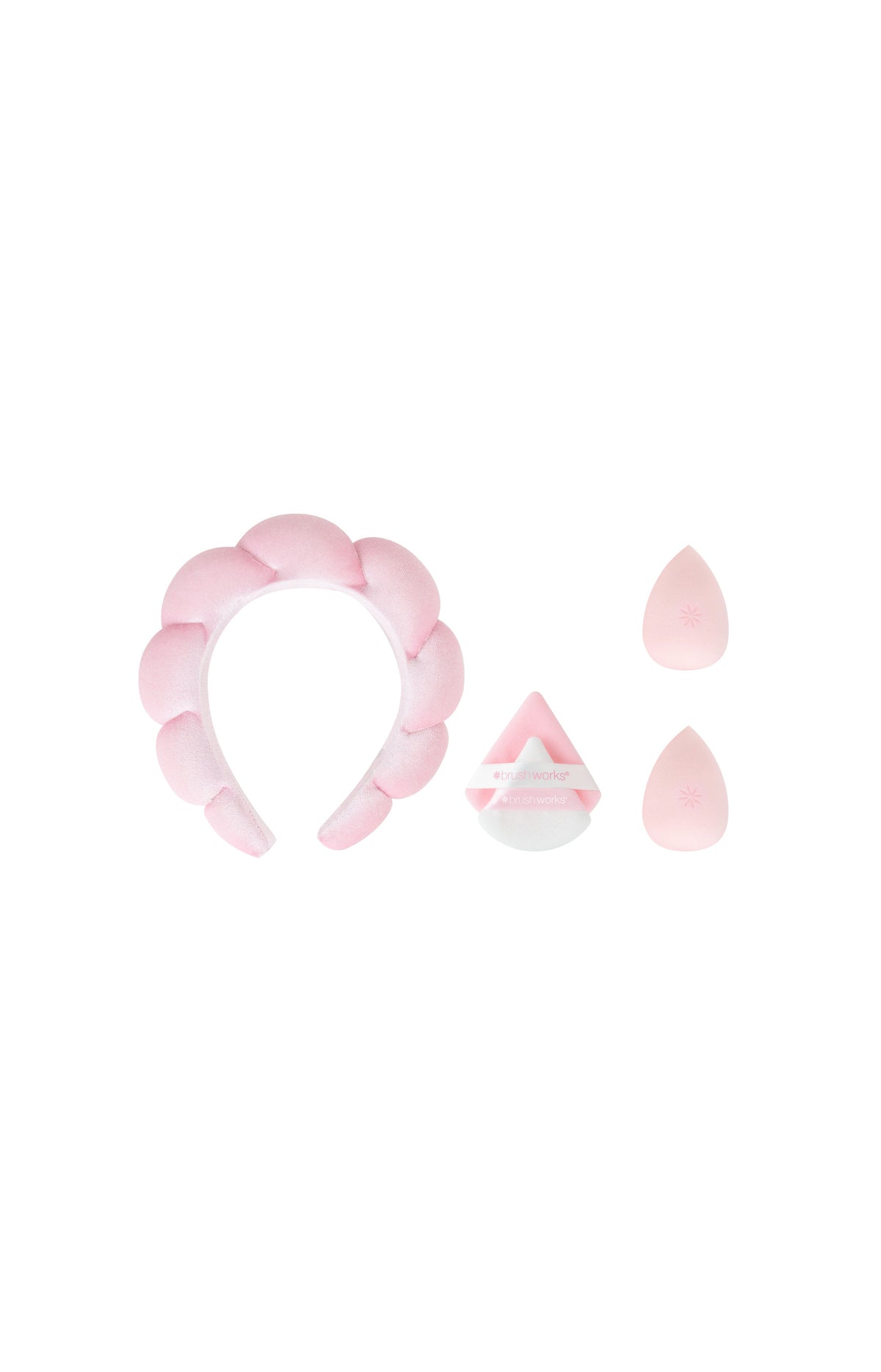 Coffret accessoires de maquillage - Rose - Teint - 5 produits