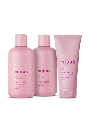 Routine réparatrice cheveux abîmés - 3 produits