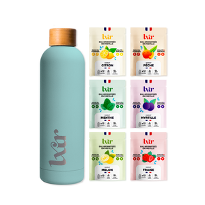 Coffret découverte + Gourde bleu