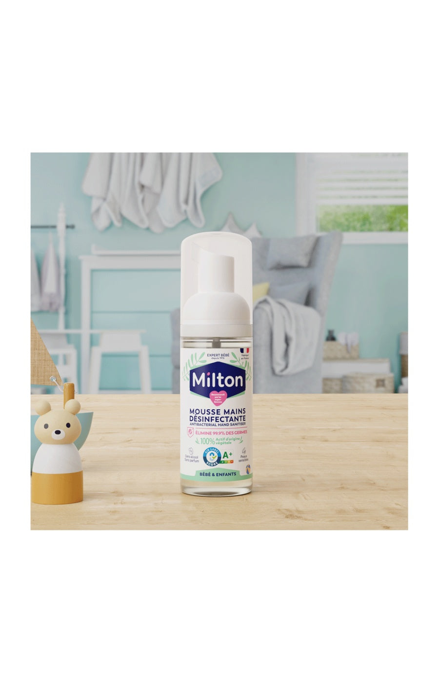 Mousses désinfectantes mains - 2 x 50 ml